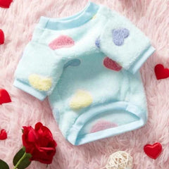 Soft Flannel Dog Vest Puppy Autumn Winter Warm Fleece Jacket