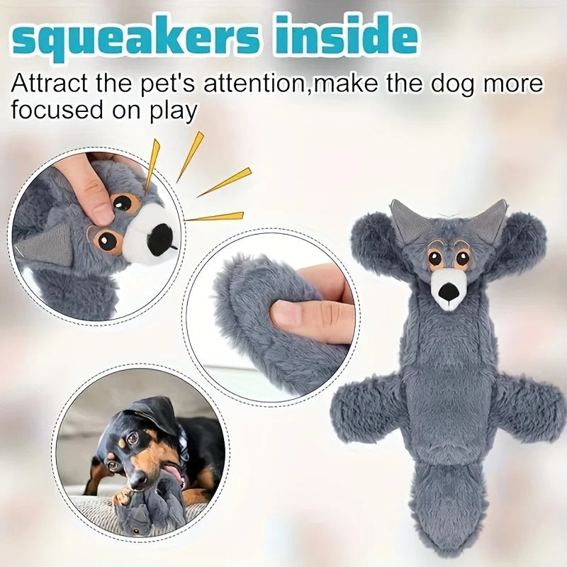 TIGERHART Durable Teething Squeaky Dog Toys Gift Set