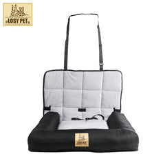 BINGOPAW Waterproof Pet Car Seat Pad With Safety Belt