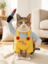 Halloween Pet Costume With Cap For Cats And Dogs