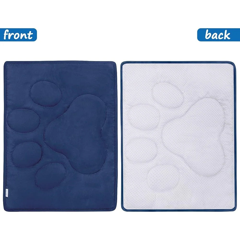 Anti-Slip Dog Crate Mat Washable Kennel Pad Comfortable Sleeping Mat Pets Furniture and Car Seat Protection