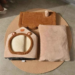 Foldable Washable Pet House For Cats And Small Dogs