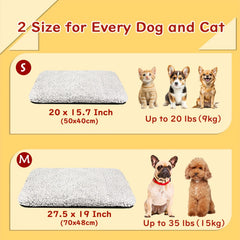 Self Heating Pet Pad With Thermal Core For Cats Dogs