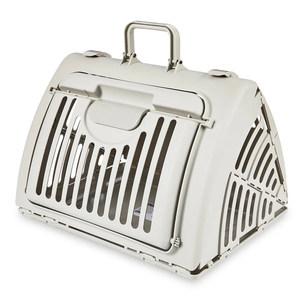 Pet Harmony Supplies Foldable Cat Carrier Portable Crate