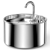 Stainless Steel Pet Water Fountain For Cats And Dogs