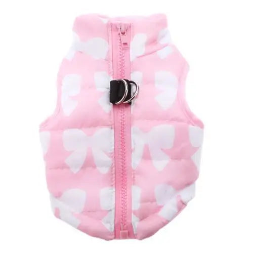Dog Clothes Winter Camo Skull Butterfly Leopard Vest Coat Warm Pet Hoodie Jacket for Small Medium Dogs Fashion Puppy Outfit