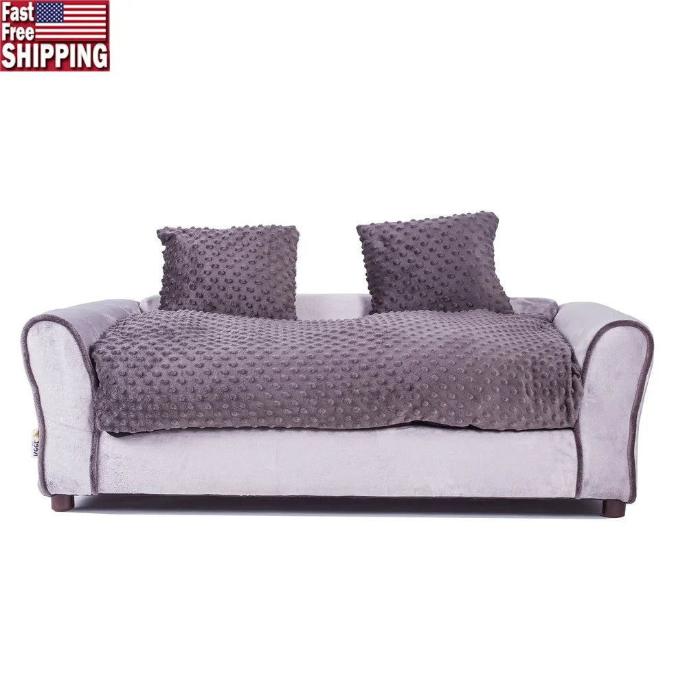 Pet Harmony Supplies Pet Sofa Bed With Memory Foam Cushion