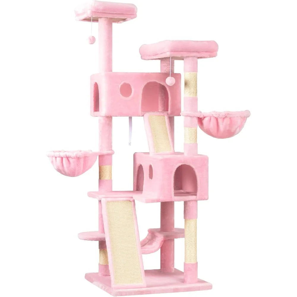 Pet Harmony Supplies Cat Tree Tower Indoor Multi Level