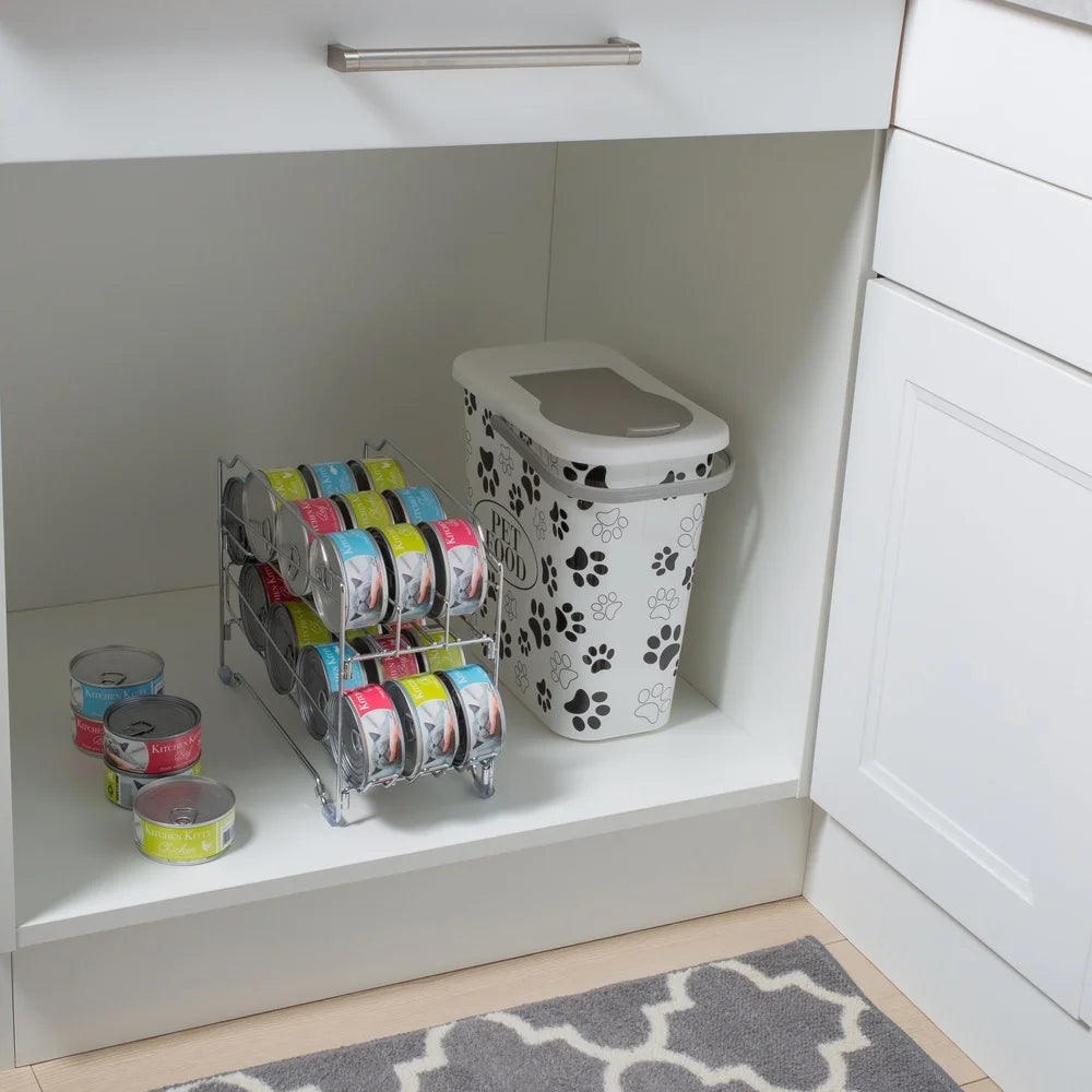 Pet Harmony Supplies Collapsible 24 Can Pet Food Dispenser