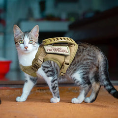 Ultimate Escape Proof Tactical Pet Harness with Control Handle for Secure Adventures