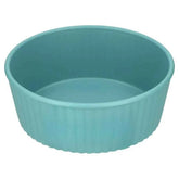 3.6-Cup Woof Pet Bowl, Teal,Measures 6.3 in L x 6.3 in W x 2.4 in H.
