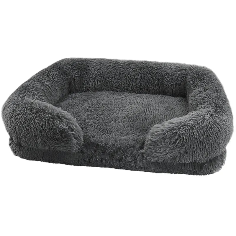 Jiangsu Thickened Orthopedic Dog Bed Large Dogs With Plush Cover
