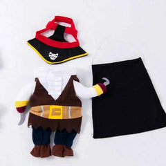 Halloween Pet Pirate Costume For Cats And Dogs Cosplay