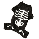 Halloween Dog Costume Night light Bust Adjusted Funny Soft and Comfortable Horror Atmosphere Transformation Costume