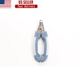 XMSJ Stainless Steel Dog Nail Clipper Ergonomic Handle