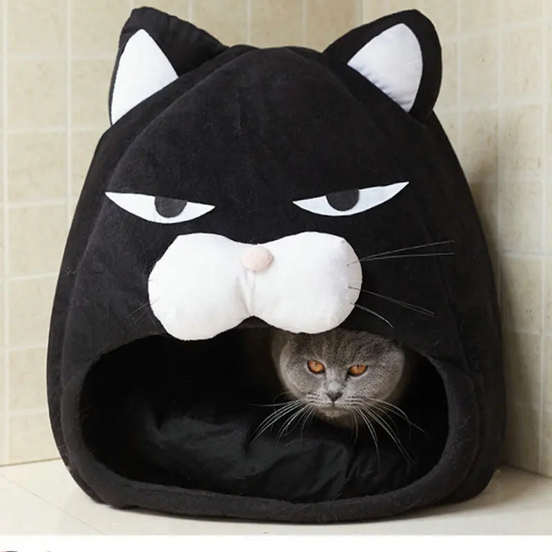 Zhejiang Foldable Cat House With Cushion Plush Pet Nest