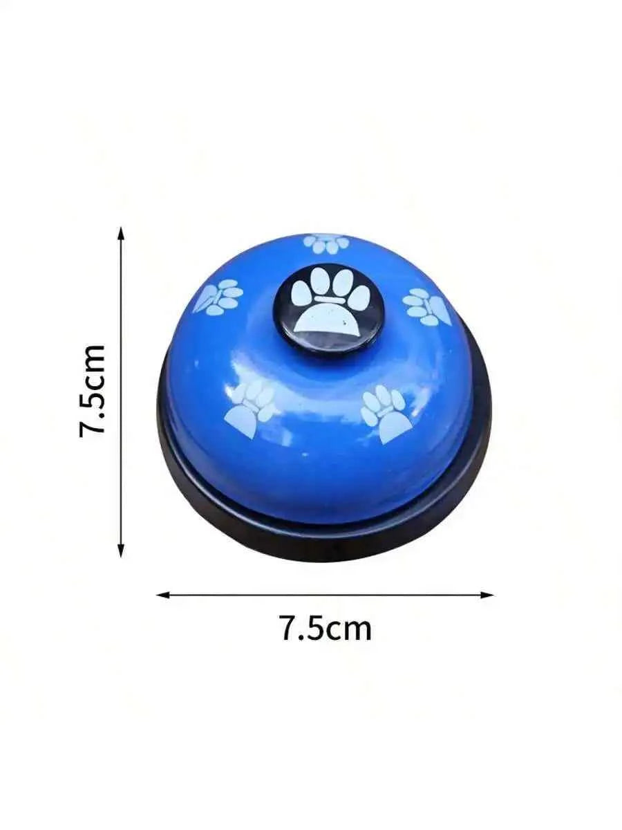 Pet Training Bell With Paw Print Design Foot Operated Dog Cat Interactive Toy