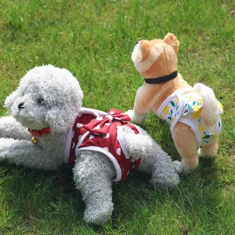 NONECN Dog Diapers Physiological Pant Washable Pet Underwear