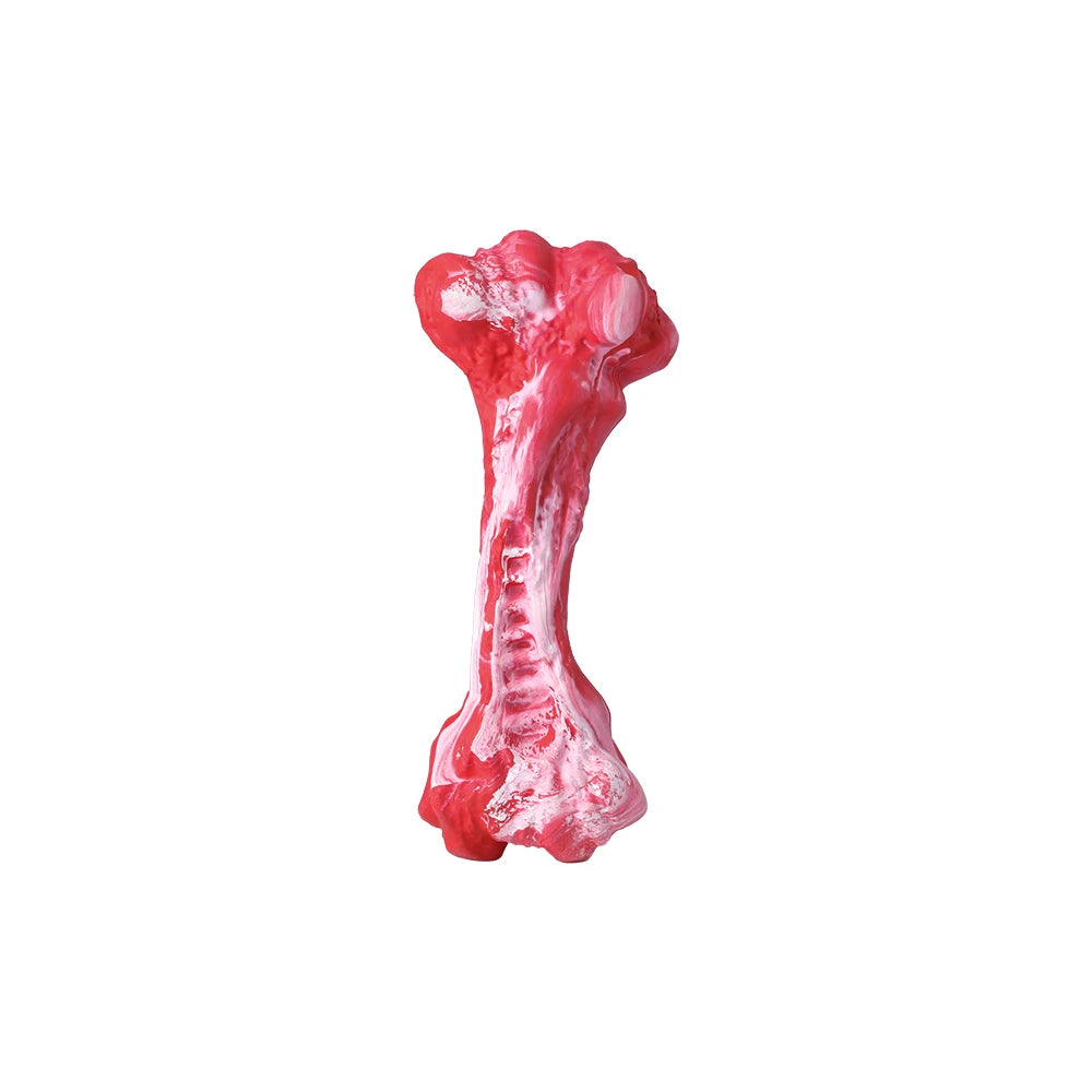MASBRILL Bone Shaped Rubber Chew Toy For Aggressive Chewers