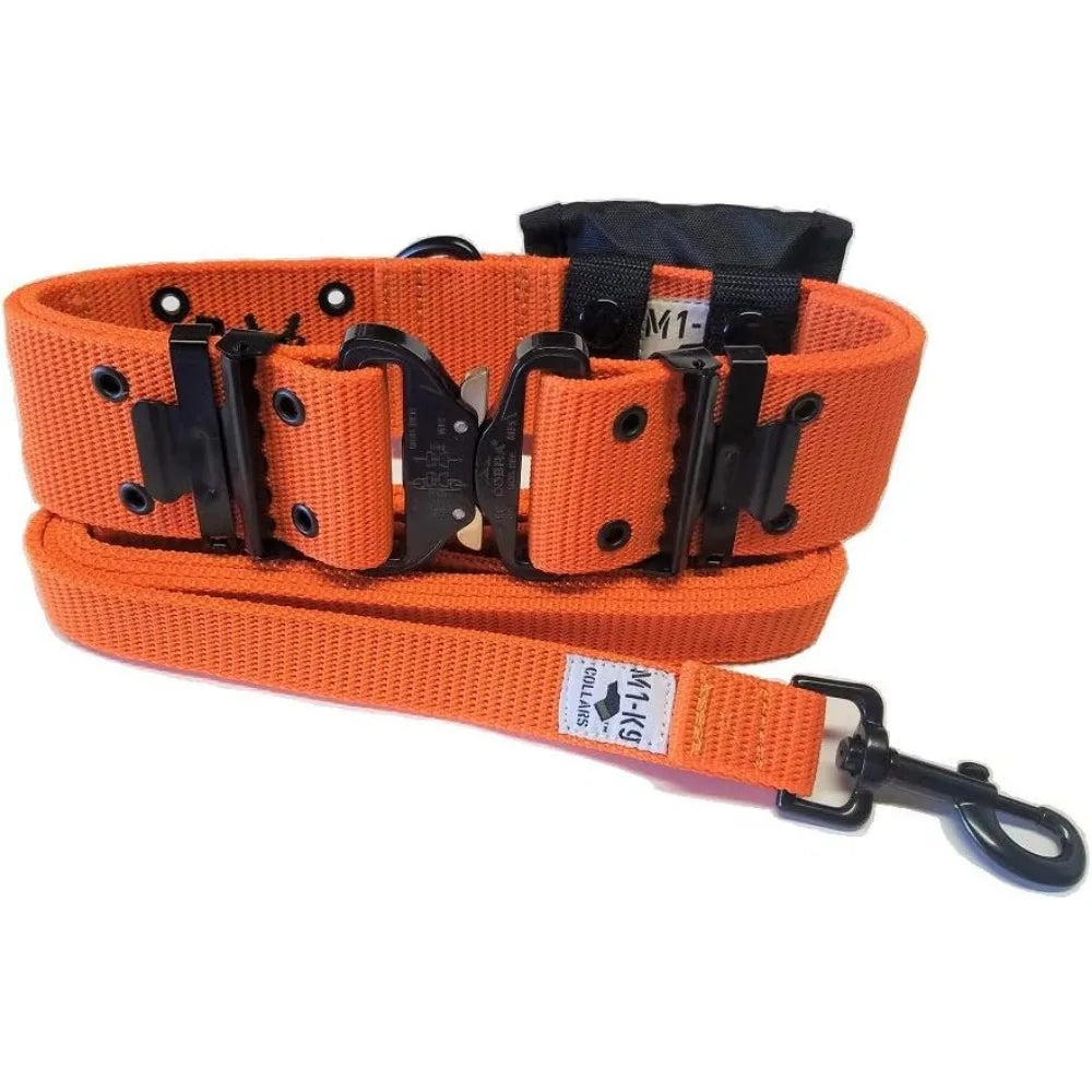 Pro Series Generation 3 M1K9 Dog Collar With Pouch Leash