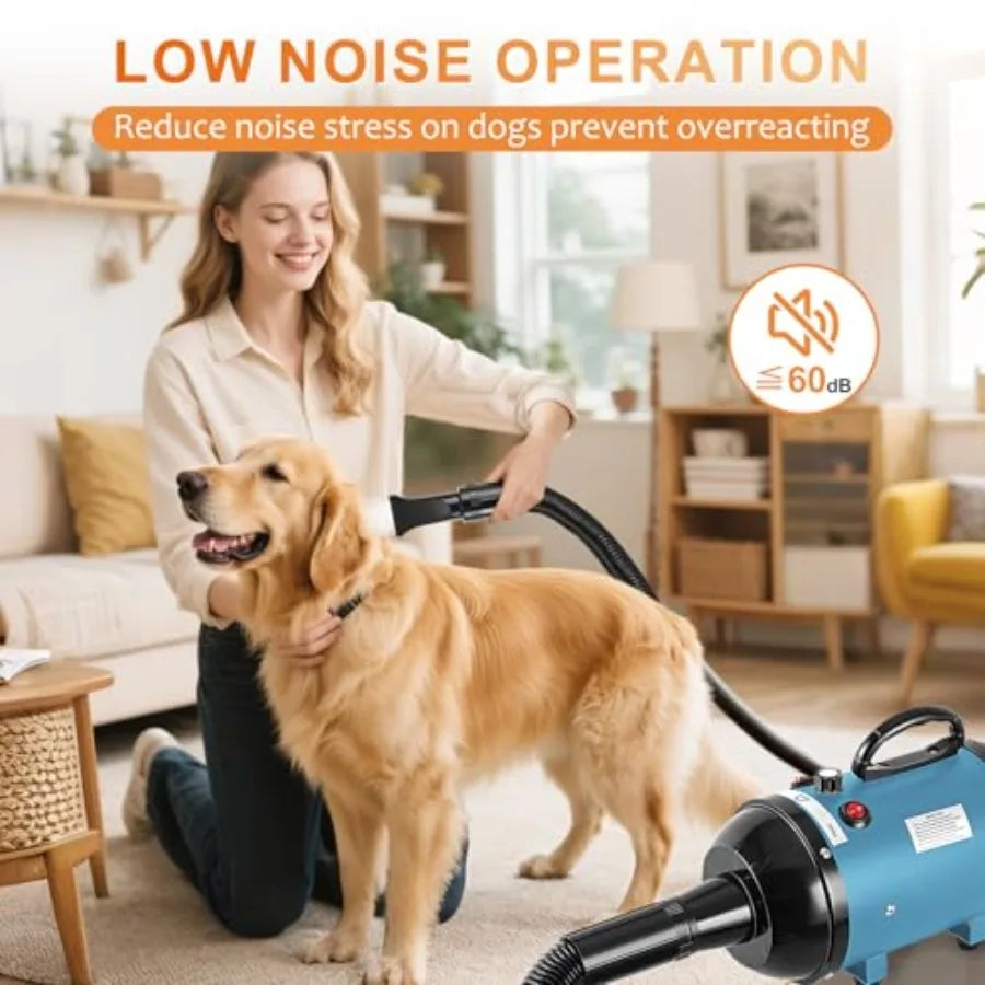 Yao Hui Huang Dog Grooming Dryer High Velocity 3200W Pet Hair Blower