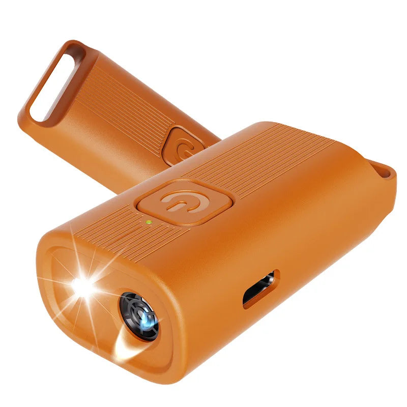 5-meter range ultrasonic anti-barking device, portable dog repeller, USB rechargeable, suitable for indoor/outdoor training use