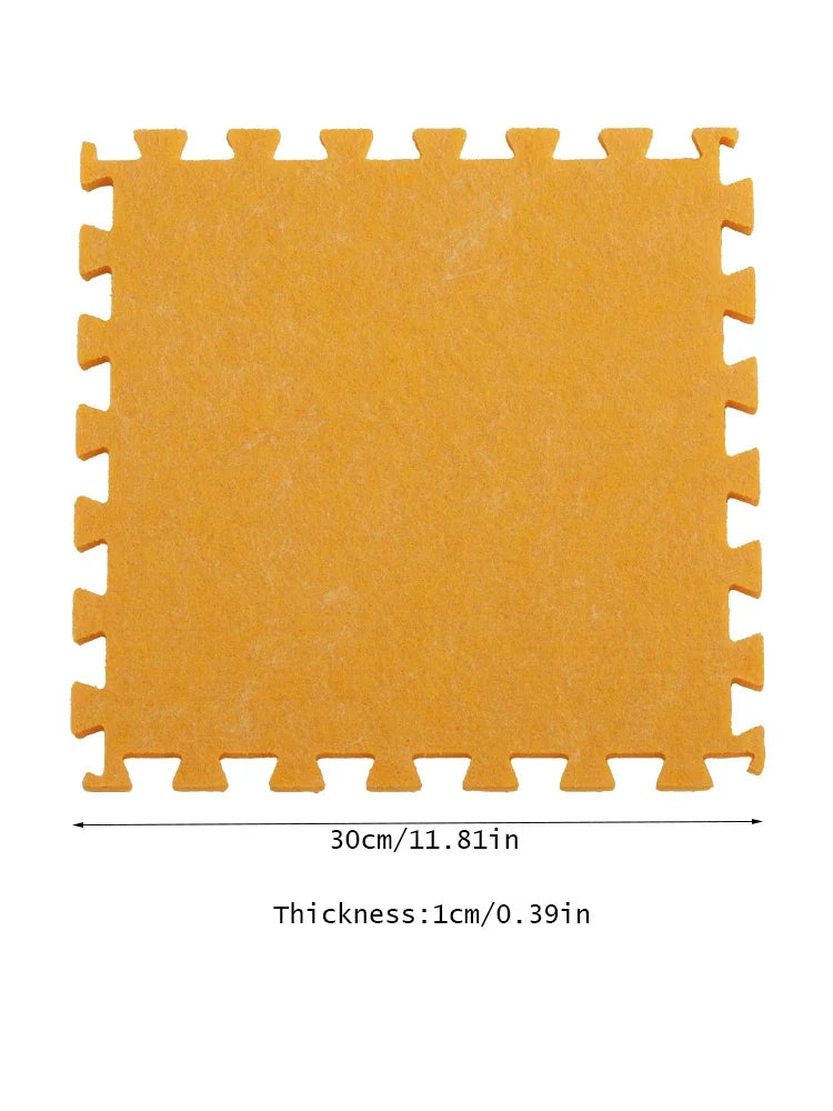 Cat Dog Toy Felt Pom Splicing Tunnel Collapsible Kitten Nest