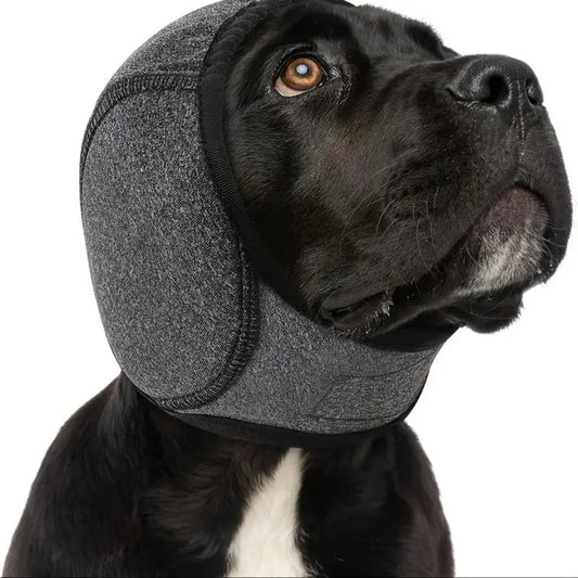 Nylon Dog Noise Reduction Ear Muffs for Swimming Headgear