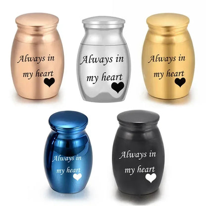 Hign-concerned Stainless Memorial Pet Waterproof Cremation Urn Keepsake For Ashes