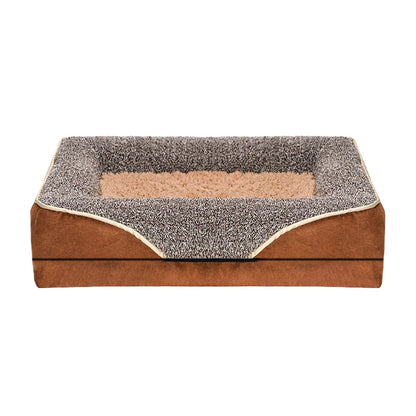 Jiangsu Removable Washable Dog Bed With Raised Edges