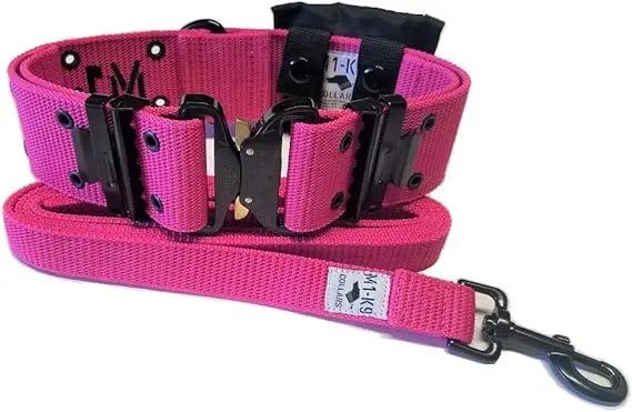 Pro Series Generation 3 M1K9 Dog Collar With Pouch Leash