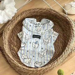 Soft Breathable Cotton Pet Sleepwear Pajamas For Cats And Dogs