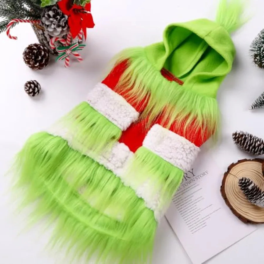 High-concerned Chemical Dog Christmas Hoodie Costume For Pets