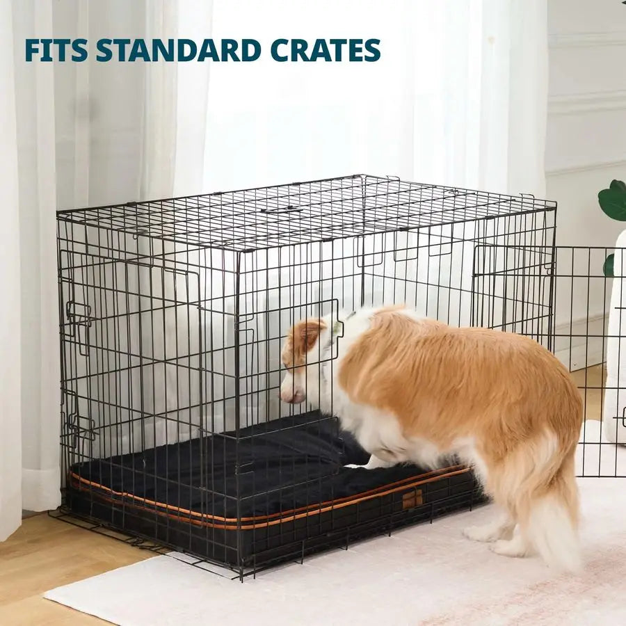 Orthopedic Foam Dog Bed With Waterproof Removable Cover Wraparound Zip