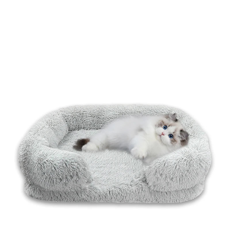 Jiangsu Thickened Orthopedic Dog Bed Large Dogs With Plush Cover
