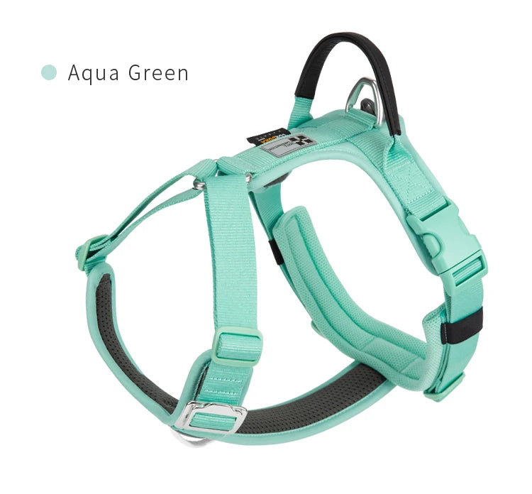Small No Pull Reflective Nylon Dog Harness Adjustable Fit