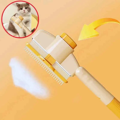 Dog Comb Pet Hair Remover One Button Dogs Brush Self-cleaning Cat Brush Massage Combs for Dog Grooming Brushes for Pet Products