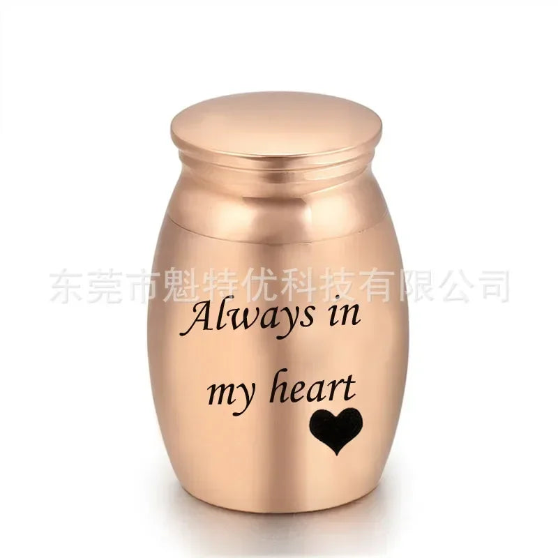 Hign-concerned Stainless Memorial Pet Waterproof Cremation Urn Keepsake For Ashes