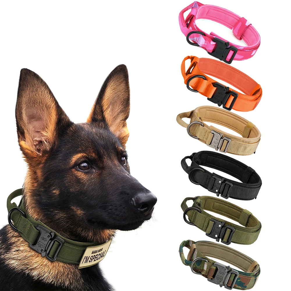 PETRAVELCN Dog Training Collar Tactical Collar And Leash Set