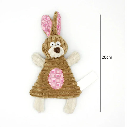 Plush Ring Paper Pet Dog Squeak Toy for Small Dogs Chihuahua Cleaning Teeth Puppy Toys Pet Accessories for Dogs