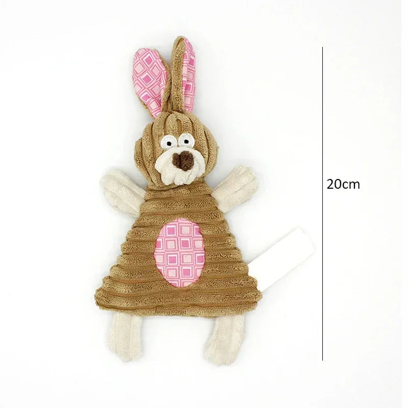 Plush Ring Paper Pet Dog Squeak Toy for Small Dogs Chihuahua Cleaning Teeth Puppy Toys Pet Accessories for Dogs