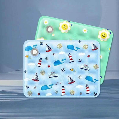 Floor Mat Cool Pet Cooling Mat Ice Gel Self Added Water Dog Cold Bed Mat Portable Durable Pet Ice Cushion For Small Big Dogs