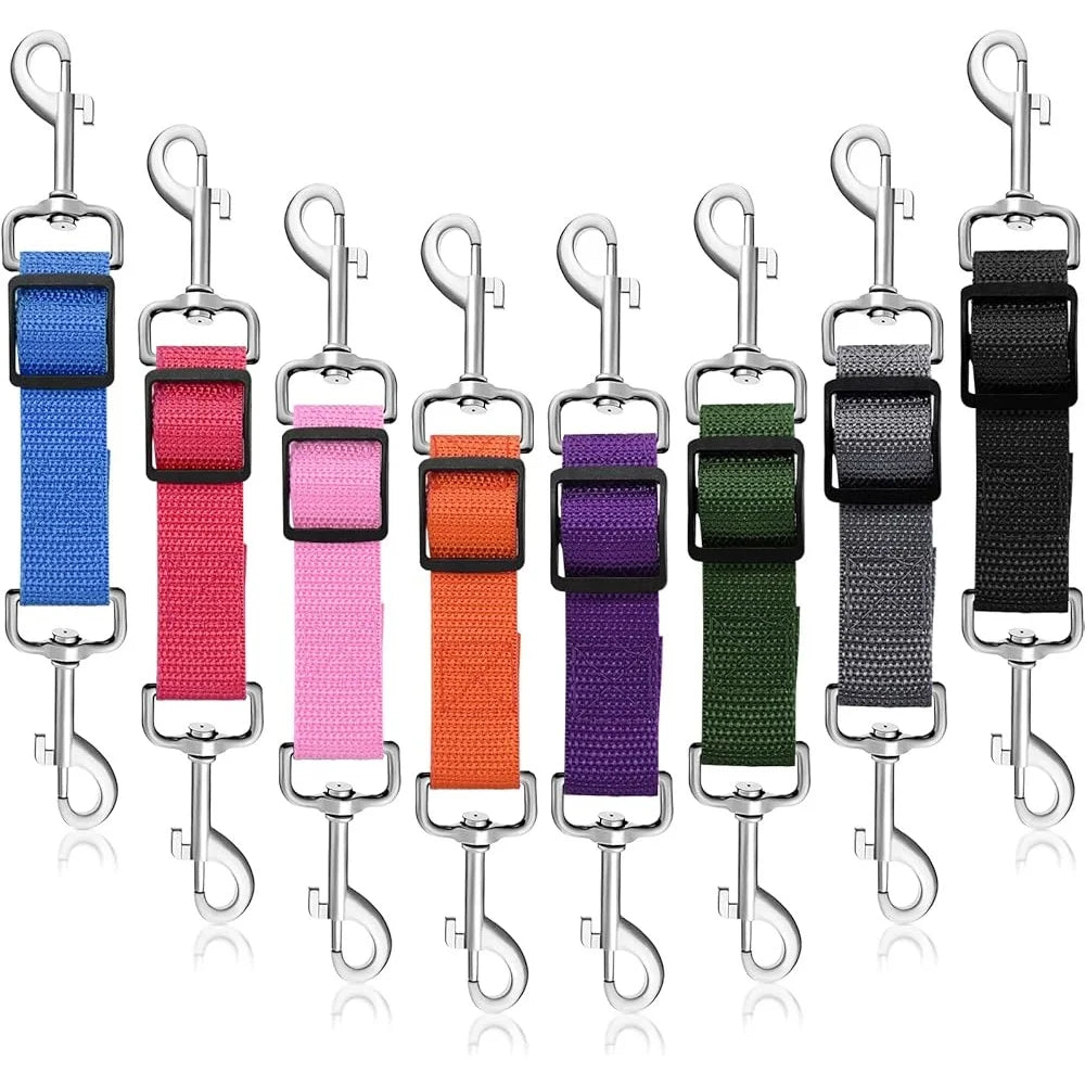 Adjustable Nylon Dog Collar Safety Clips Prong Connectors