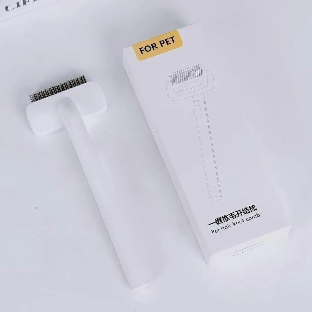 Hign-concerned Pet Comb for Cats and Dogs Rounded Knife Head