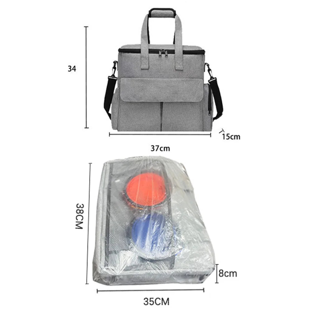 TWISTER.CK Dog Travel Bag Backpack With Food Bags And Bowls