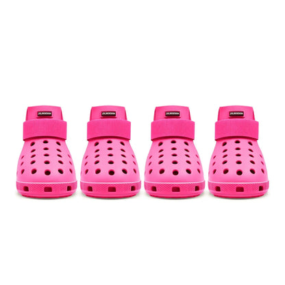Dog Shoes for Hot Pavement - Dog Shoe for Small & Medium & Large Dogs, Dog Boots Paw Protectors, Easy ON & Off, Non-Slip, Waterproof, Easy-Clean Dog Booties for Beach and Snow