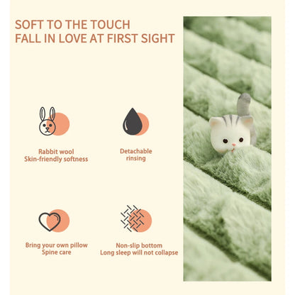 Thickened Dog Bed Removable Winter Super Warm Washable Dog Mat Deep Sleep Fluff Bed for Small Medium Large Dogs Cats Pillow