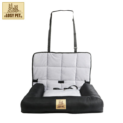 BINGOPAW Waterproof Pet Car Seat Pad With Safety Belt