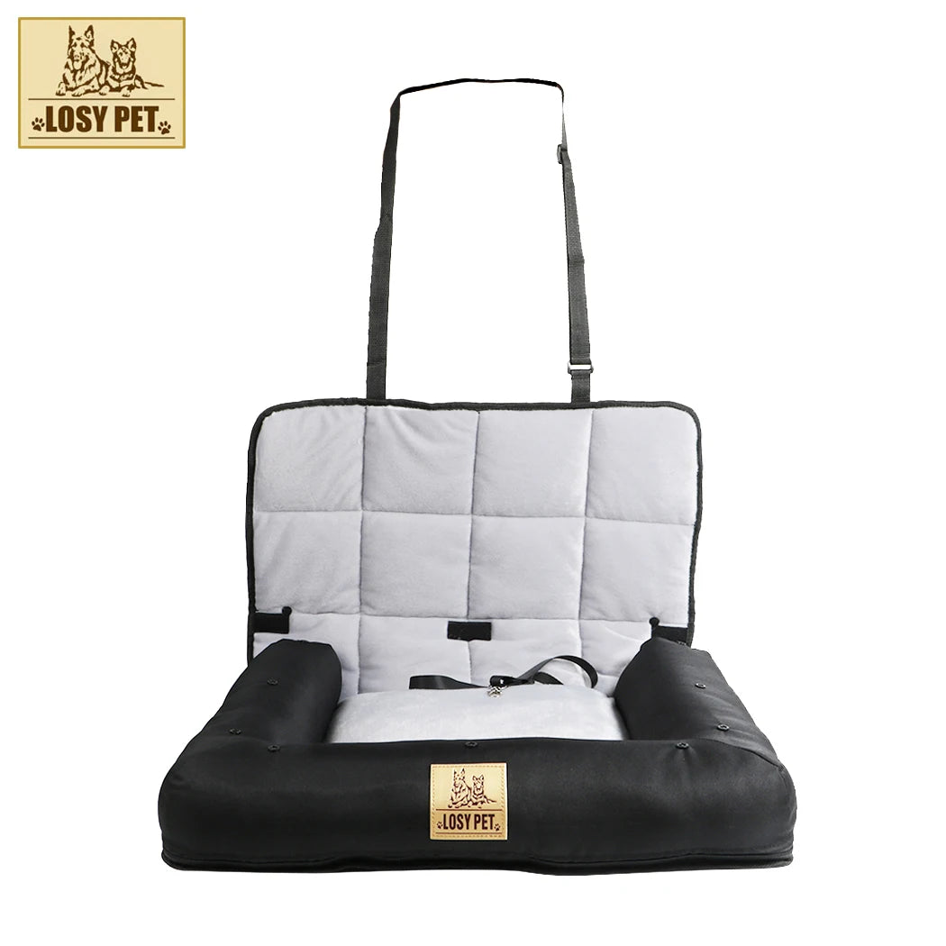 BINGOPAW Waterproof Pet Car Seat Pad With Safety Belt