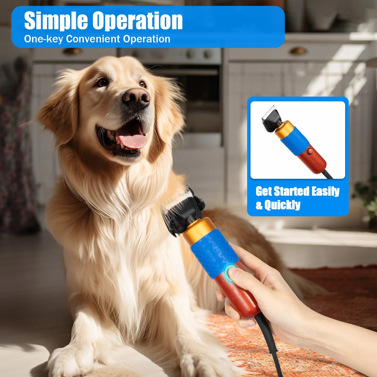 Animal Shave Grooming Tool Electric Sheep Shears Pet Clippers Animal Fur Shave Grooming Hair Trimmer